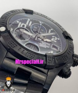 ساعت برایتلینگ مردانه مشکی کرنوگراف صفحه مشکی BREITLING 021057 