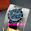 ساعت برایتلینگ مردانه کرنوگراف بند رابر مشکی صفحه ابی Breitling Super Ocean 020958