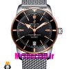 ساعت برایتلینگ مردانه اتوماتیک بند استیل حصیری صفحه مشکی Breitling Super Ocean 020954