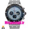 ساعت برایتلینگ مردانه بند استیل کرنوگراف صفحه ابی BREITLING chronomat 020819