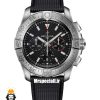 ساعت برایتلینگ مردانه کرنوگراف بند برزنتی مشکی صفحه مشکی Breitling Avenger 021263