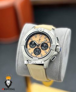 ساعت برایتلینگ مردانه کرنوگراف بند برزنتی Breitling Avenger 021260 
