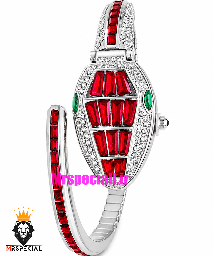 ساعت بولگاری زنانه مدل ماری دستبندی BVLGARI SERPENTI 021685