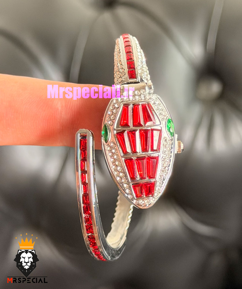 ساعت بولگاری زنانه مدل ماری دستبندی BVLGARI SERPENTI 021685