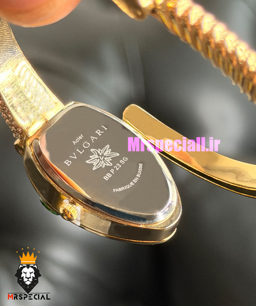 ساعت بولگاری زنانه مدل ماری دستبندی BVLGARI SERPENTI 021686