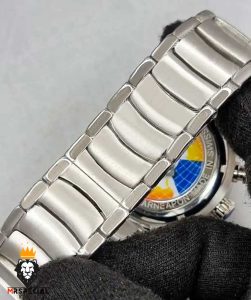 ساعت بولگاری مردانه استیل کرنوگراف صفحه اسکلتون Bvlgari 2363