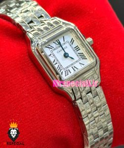 ساعت کارتیه زنانه مدل پنتر استیل سایز اسمال CARTIER PANTHRE 2534