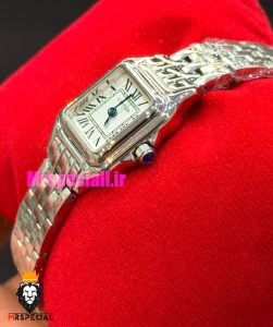 ساعت کارتیه زنانه مدل پنتر استیل سایز اسمال CARTIER PANTHRE 2534