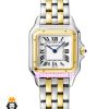 ساعت کارتیه زنانه مدل پنتر استیل دورنگ طلایی سایز مدیوم CARTIER PANTHRE 021601