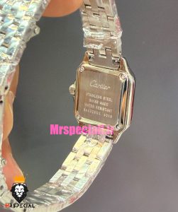 ساعت کارتیه زنانه مدل پنتر استیل سایز اسمال CARTIER PANTHRE 2534