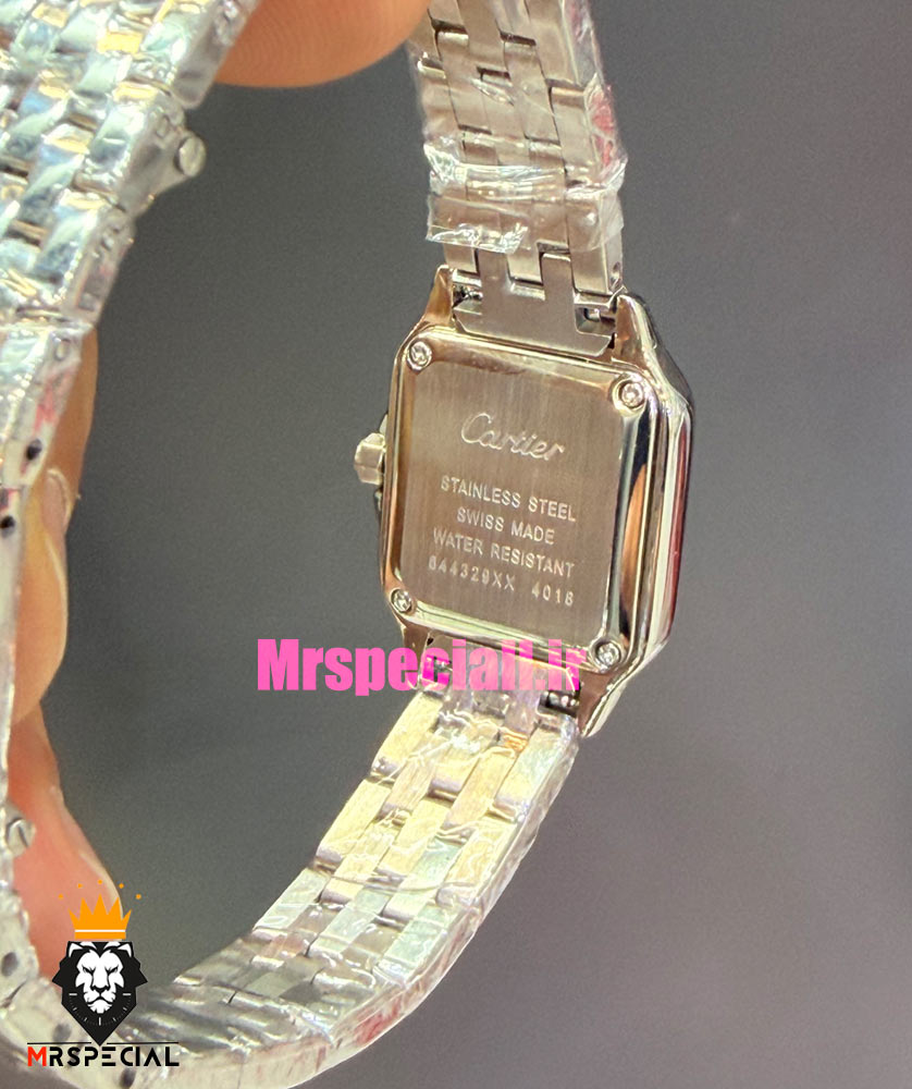 ساعت کارتیه زنانه مدل پنتر استیل سایز اسمال CARTIER PANTHRE 2534