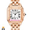 ساعت کارتیه مردانه مدل پنتر رزگلد سایز لارج CARTIER PANTHRE 021662