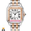 ساعت کارتیه مردانه مدل پنتر دو رنگ رزگلد سایز لارج CARTIER PANTHRE 021661