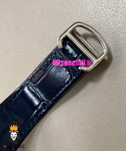ساعت کارتیه مردانه دسانتوس اتوماتیک چرم ابی صفحه ابی 021575 Cartier Santos de