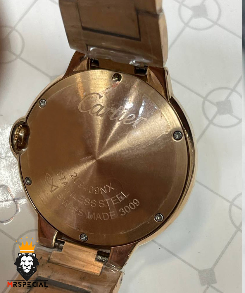 ساعت ست کارتیه بالن بلو کوارتز رزگلد 01918 Cartier Ballon Bleu