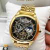 ساعت مردانه کارتیه صفحه اسکلتون cartier automatic 020403