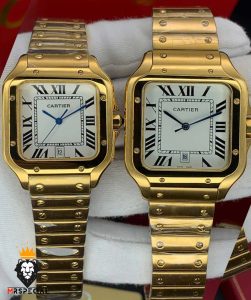 ساعتمچی ست زنانه و مردانه کارتیه سانتوز اتومات Cartier SANTOS 01923