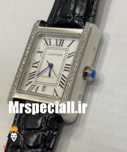 ساعت مچی مردانه کارتیه مدل تانک اتوماتیک Cartier Tank Diamond 020604