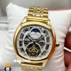 ساعت مردانه کارتیه صفحه اسکلتون cartier automatic 020402