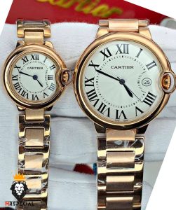 ساعت مچی ست زنانه و مردانه کارتیه بالن بلو 01918 Cartier Ballon Bleu 