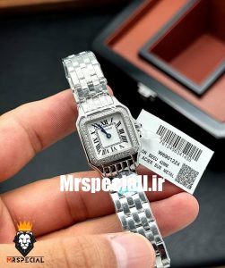 ساعت مچی زنانه کارتیه پنتر CARTIER PANTHRE 020550ساعت مچی زنانه کارتیه پنتر CARTIER PANTHRE 020550