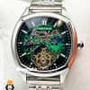 ساعت مردانه کارتیه صفحه اسکلتون cartier automatic 020399