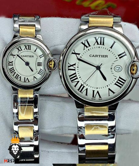 ساعت مچی ست زنانه و مردانه کارتیه بالن بلو 01916 Cartier Ballon Bleu