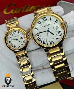 ساعت مچی ست زنانه و مردانه کارتیه بالن بلو 01917 Cartier Ballon Bleu