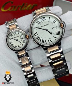 ساعت مچی ست زنانه و مردانه کارتیه بالن بلو 01915 Cartier Ballon Bleu 