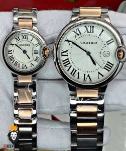 ساعت مچی ست زنانه و مردانه کارتیه بالن بلو 01915 Cartier Ballon Bleu 