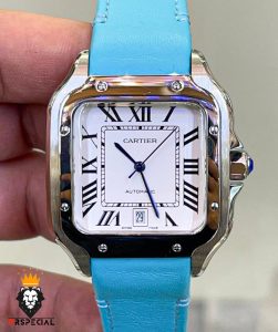 ساعتمچی مردانه کارتیه دسانتوز اتومات CARTIER D'SANTOS 02060 