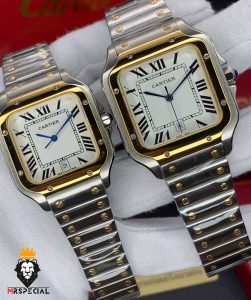 ساعتمچی ست زنانه و مردانه کارتیه سانتوز اتومات Cartier SANTOS 01924