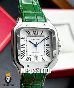 ساعتمچی مردانه کارتیه دسانتوز اتومات CARTIER SANTOS DE 02063