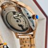 ساعت مردانه کارتیه رزگلد صفحه اسکلتون cartier automatic 7532