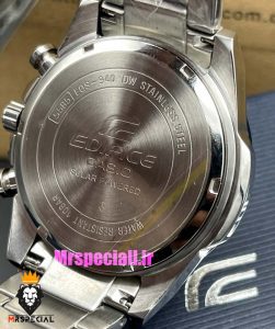 ساعت کاسیو ادیفایس مردانه کرنوگراف استیل صفحه ابی Casio Edifice 021411