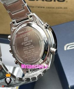 ساعت کاسیو ادیفایس مردانه کرنوگراف استیل صفحه مشکی Casio Edifice ecb-900 021414