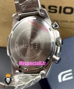 ساعت کاسیو ادیفایس مردانه کرنوگراف استیل صفحه مشکی Casio Edifice 021412 