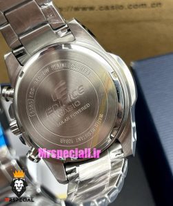 ساعت کاسیو ادیفایس مردانه کرنوگراف استیل صفحه مشکی Casio Edifice 021413 