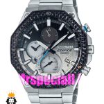 ساعت کاسیو ادیفایس مردانه مدل الفا لیمیتد استیل صفحه مشکی سفید Casio Edifice EQB-1100AT ALPHA 020806