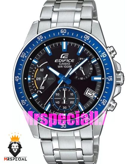 ساعت کاسیو ادیفایس مردانه استیل صفحه ابی Casio Edifice EFV-540D 020805