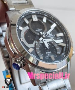 ساعت کاسیو ادیفایس مردانه استیل صفحه مشکی Casio Edifice ECB-30D 020898