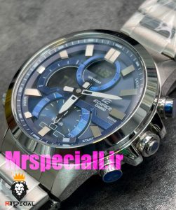 ساعت کاسیو ادیفایس مردانه استیل صفحه ابی Casio Edifice ECB-30D 020804