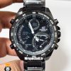 ساعت کاسیو ادیفایس مردانه کرنوگراف مشکی صفحه مشکی Casio Edifice 021282