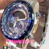 ساعت کاسیو ادیفایس مردانه استیل کرنوگراف صفحه ابی Casio Edifice 020899