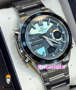 ساعت کاسیو ادیفایس مردانه کرنوگراف استیل صفحه ابی Casio Edifice 021360 