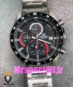 ساعت کاسیو ادیفایس مردانه استیل صفحه مشکی Casio Edifice EFR-571DB 020807 