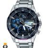 ساعت کاسیو ادیفایس مردانه کرنوگراف استیل صفحه مشکی Casio Edifice 021358