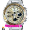 ساعت کاسیو ادیفایس مردانه استیل کرنوگراف صفحه طلایی Casio Edifice 020900
