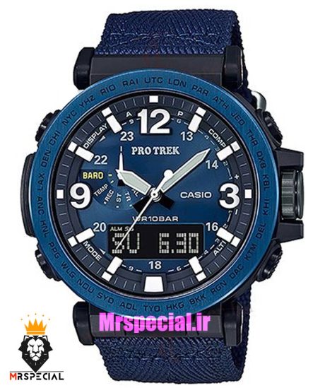 ساعت کاسیو پروترک مردانه ابی صفحه مشکی 021373 Casio ProTrek PRG-600Y-5497-C