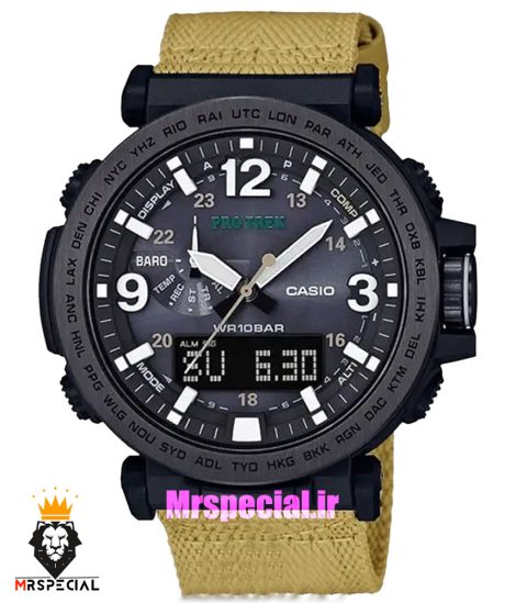 ساعت کاسیو پروترک مردانه صفحه مشکی 021374 Casio ProTrek PRG-600Y-5497-C
